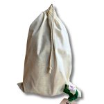 katoenen broodzak maat L bij Bag-again zero waste webshop