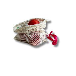 Bag-again katoenen groente en fruitnetjes maat S herbruikbaar