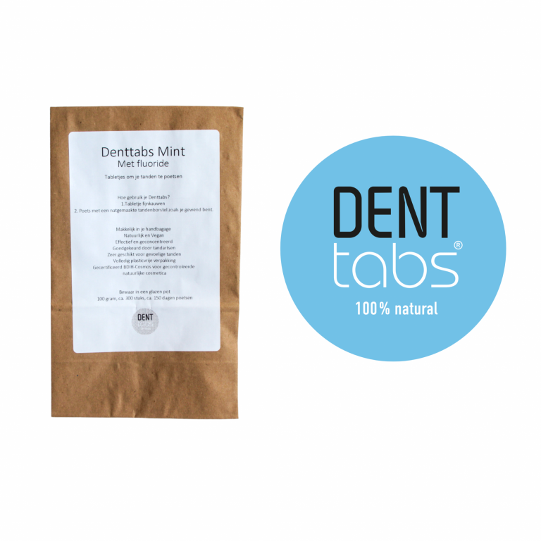 denttabs met fluoride Bag-again zero waste webshop