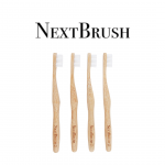 Nextbrush 4 bamboe tandenborstels voordeelset Bag-again zero waste webshop