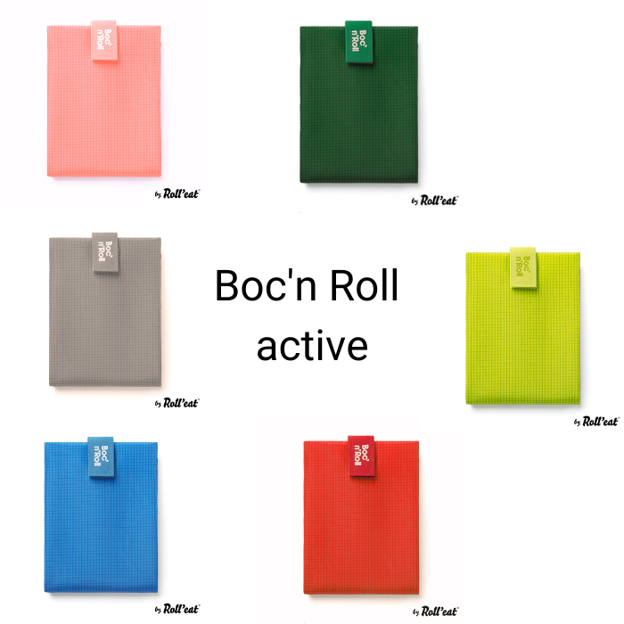 Roll'Eat Boc'n'Roll - Foodwrap - Active Blue