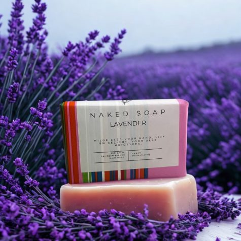 Naked soap lavender bij Bag-again zero waste webshop
