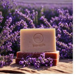 Naked soap lavender bij Bag-again zero waste shop