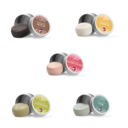 pachamamaï mini shampoobar in blikje Bag-again zero waste webshop