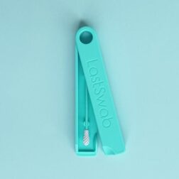 lastswab basic turquoise Bag-again zero waste webshop