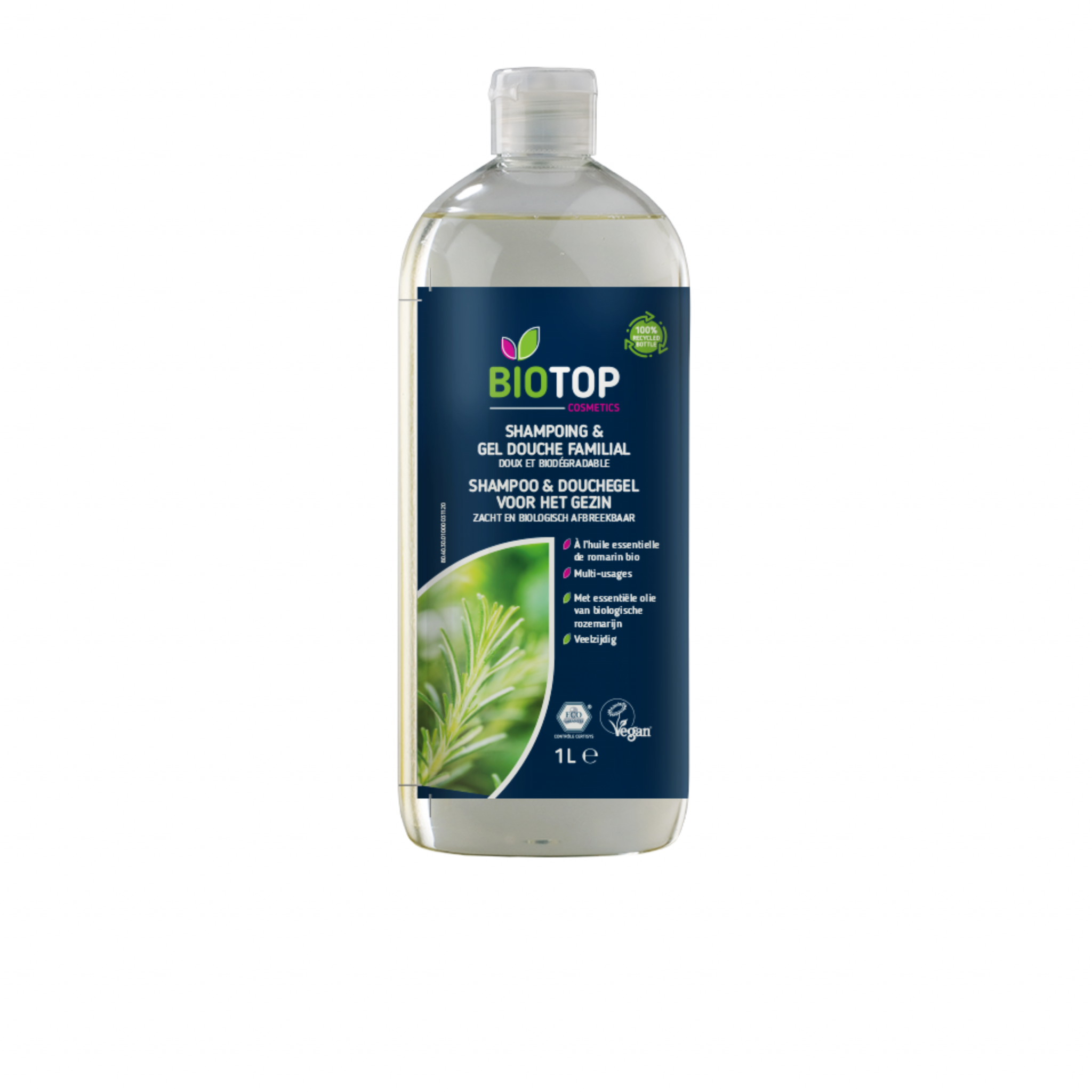 Verder Analist Specialist Biotop eco shampoo & douchegel 1 liter - The Zero Waste Shop - Bag-again.nl