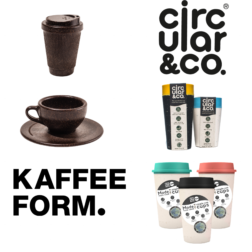 To go mokken: Circular Cup, NOW cup en Kaffeeform