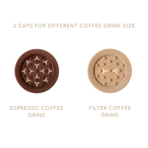 Waycap POP Nespressocups rvs Bag-again zero waste webshop
