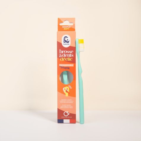 Lamazuna tandenborstel met vervangbare kop bij Bag-again zero waste webshop