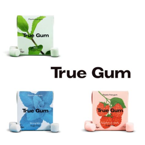 True gum plasticvrije kauwgom bij Bag-again zero waste webshop