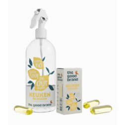the good brand keukenreiniger fles met pod Bag-again zero waste webshop
