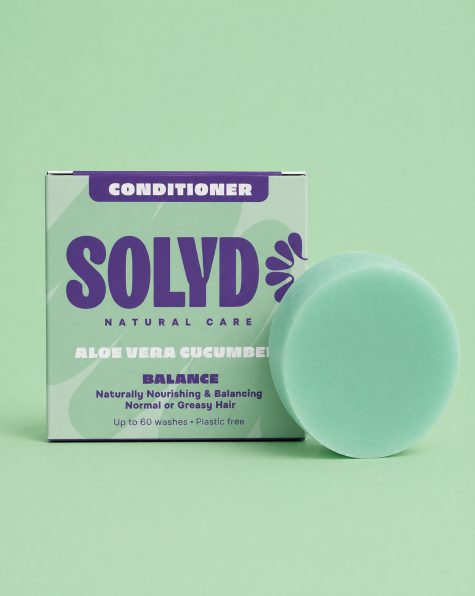 Solyd conditionerbar aloe vera cucumber bij Bag-again zero waste webshop