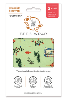 Bee's wrap christmas bij Bag-again zero waste webshop