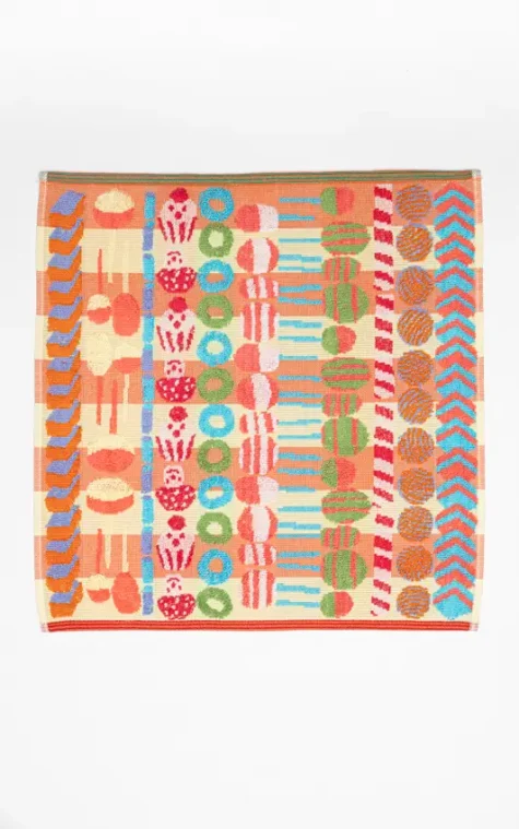 Foekje fleur theedoek en handdoek set bij Bag-again zero waste webshop