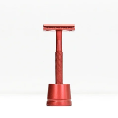 bambaw safety razor red bij Bag-again zero waste webshop