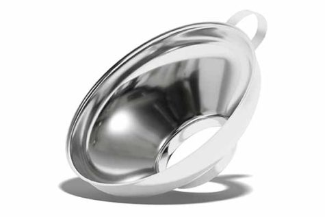 Rvs jamtrechter confituurtrechter en bulk trechter bij Bag-again zero waste webshop