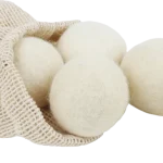 Duurzame Wol Drogerballen – 5 Stuks – Herbruikbaar & Plasticvrij Alternatief