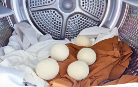 wollen drogerballen bij Bag-again zero waste webshop