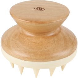 plasticvrije hoofdhuid massage borstel bij Bag-again zero waste webshop