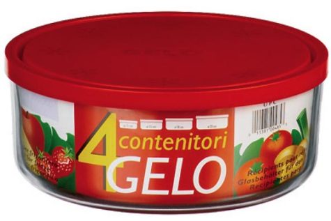 Bormioli glazen voorraaddoos set van 4 bij Bag-again zero waste webshop