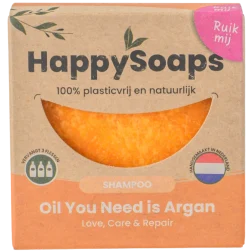 Happysoaps shampoobar Oil You need is Argan bij Bag-again zero waste webshop