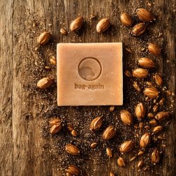 Naked soap haarzeep Argan joy bij Bag-again zero waste webshop