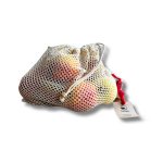 Bag-again katoenen groente en fruitzakje herbruikbaar maat M